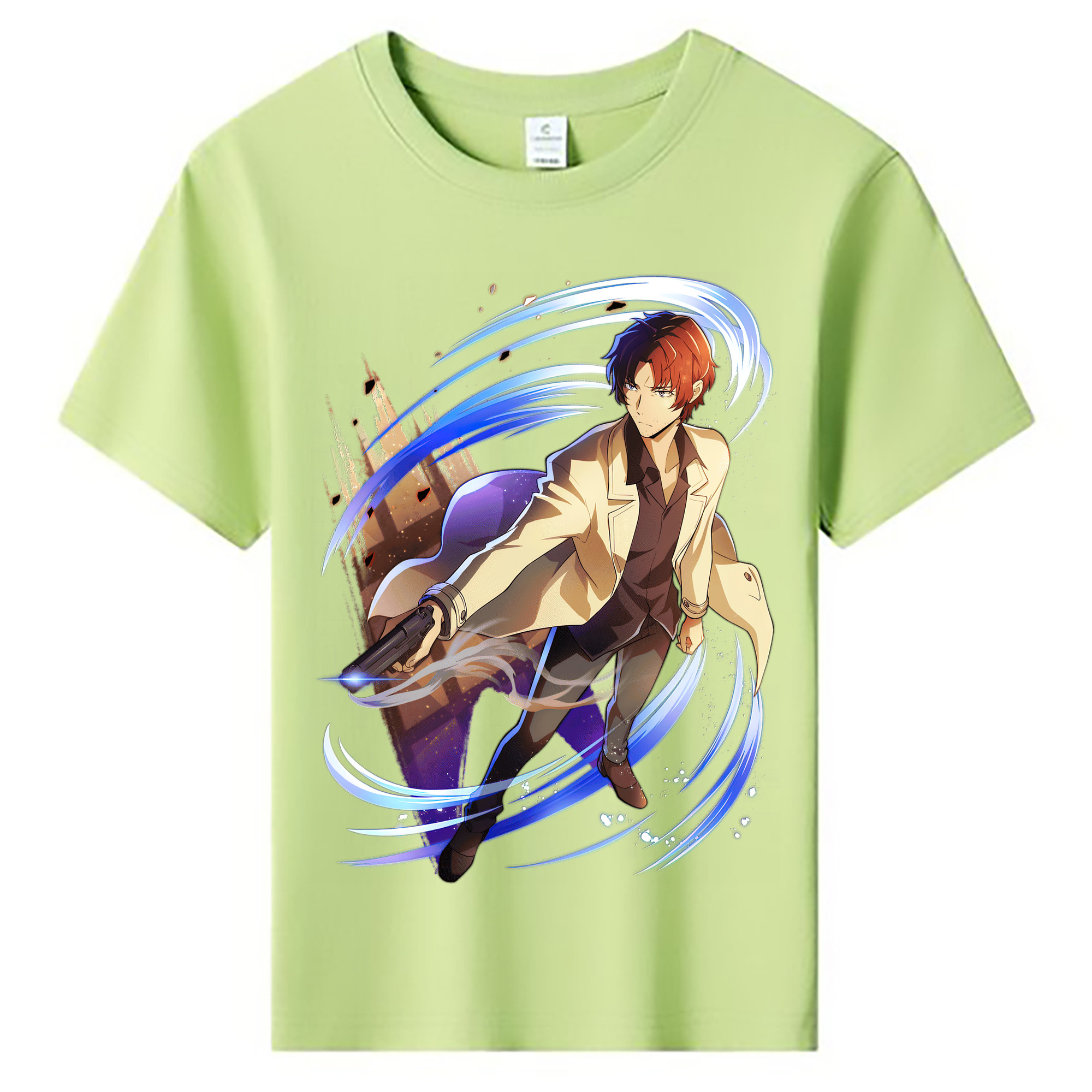 （画像用） 文豪ストレイドッグス Bungo Stray Dogs 綿100％キッズTシャツ（フロントプリント）